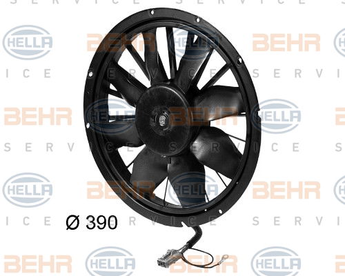 Ventilateur, refroidissement du moteur BEHR HELLA SERVICE *** PREMIUM LINE ***