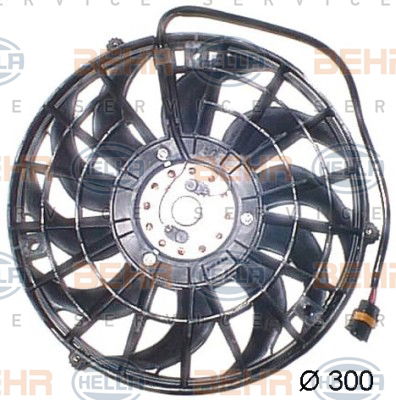 Ventilateur, refroidissement du moteur