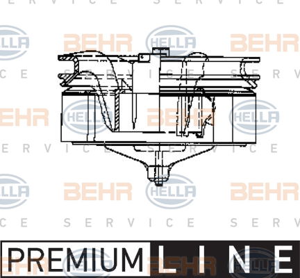 Pulseur d'air habitacle BEHR HELLA SERVICE *** PREMIUM LINE ***
