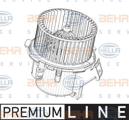 Pulseur d'air habitacle BEHR HELLA SERVICE *** PREMIUM LINE ***