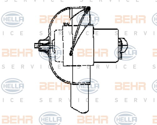 Pulseur d'air habitacle BEHR HELLA SERVICE *** PREMIUM LINE ***