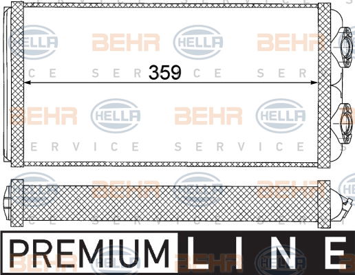 Système de chauffage BEHR HELLA SERVICE *** PREMIUM LINE ***