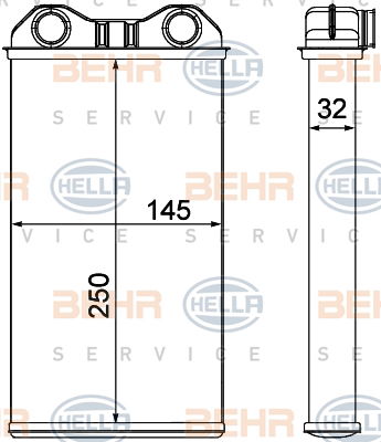 Système de chauffage BEHR HELLA SERVICE