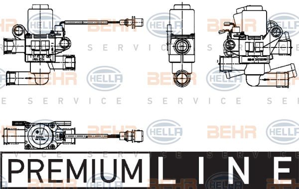 Valve magnétique BEHR HELLA SERVICE *** PREMIUM LINE ***