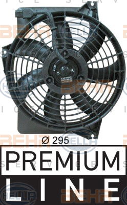 Ventilateur, condenseur de climatisation BEHR HELLA SERVICE *** PREMIUM LINE ***