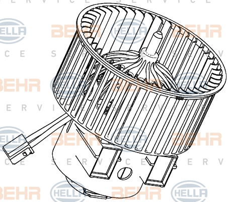 Pulseur d'air habitacle