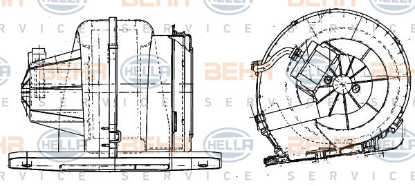 Pulseur d'air habitacle