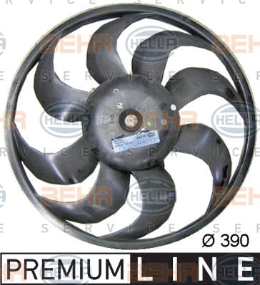 Ventilateur, refroidissement du moteur BEHR HELLA SERVICE *** PREMIUM LINE ***