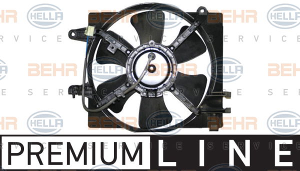 Ventilateur, refroidissement du moteur