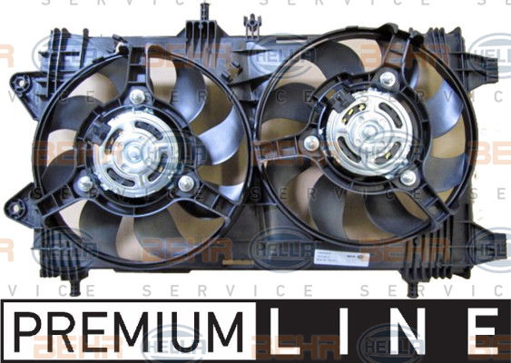 Ventilateur, refroidissement du moteur BEHR HELLA SERVICE *** PREMIUM LINE ***