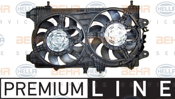 Ventilateur, refroidissement du moteur BEHR HELLA SERVICE *** PREMIUM LINE ***