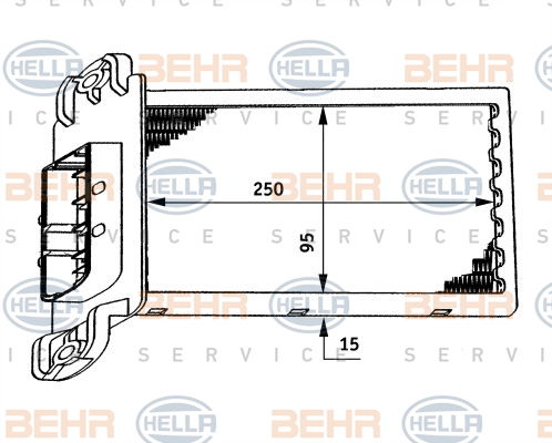 Système de chauffage BEHR HELLA SERVICE *** PREMIUM LINE ***