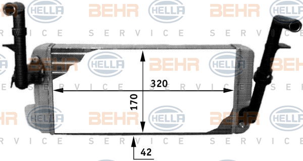Système de chauffage BEHR HELLA SERVICE *** PREMIUM LINE ***