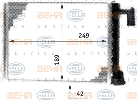 Système de chauffage BEHR HELLA SERVICE *** PREMIUM LINE ***
