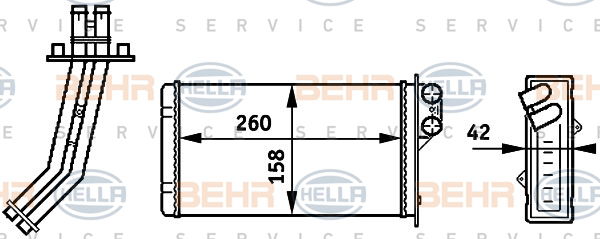 Système de chauffage BEHR HELLA SERVICE