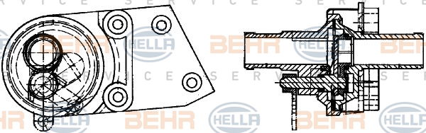 Valve magnétique BEHR HELLA SERVICE *** PREMIUM LINE ***