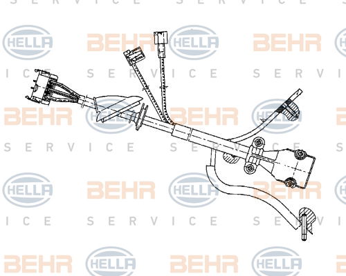 Régulateur, pulseur d'air habitacle BEHR HELLA SERVICE *** PREMIUM LINE ***