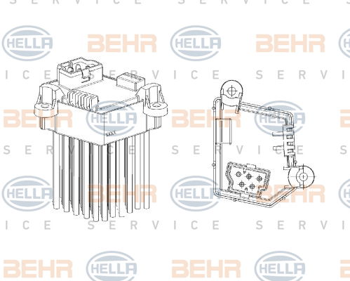 Régulateur, pulseur d'air habitacle