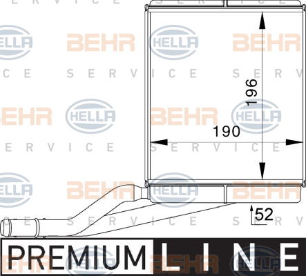 Système de chauffage BEHR HELLA SERVICE *** PREMIUM LINE ***