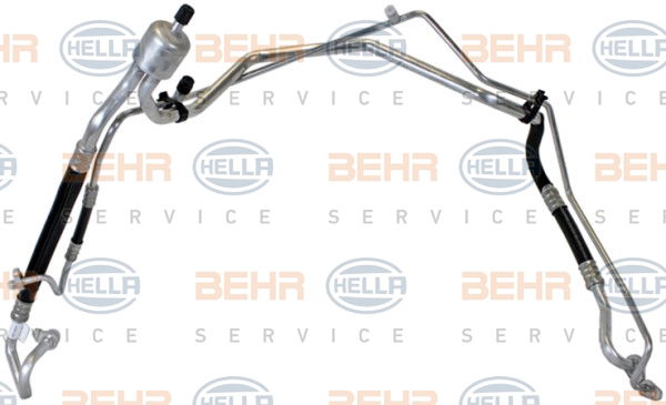 Conduite à haute/basse pression, climatisation BEHR HELLA SERVICE *** PREMIUM LINE ***