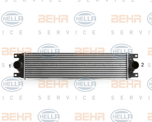 Intercooler, échangeur BEHR HELLA SERVICE Version ALTERNATIF