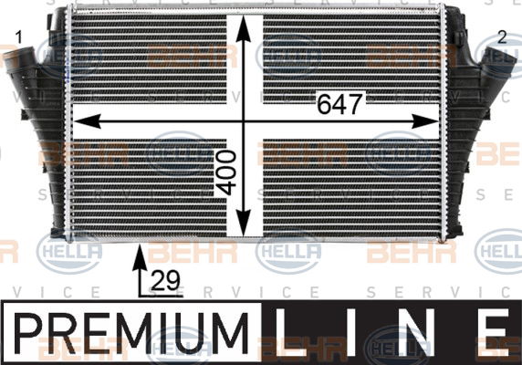 Intercooler, échangeur