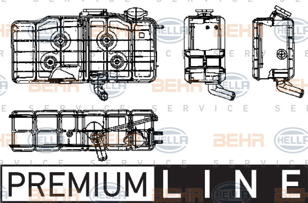 Vase d'expansion, liquide de refroidissement