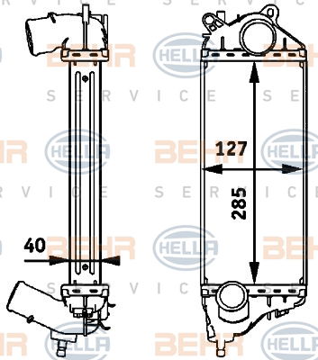 Intercooler, échangeur