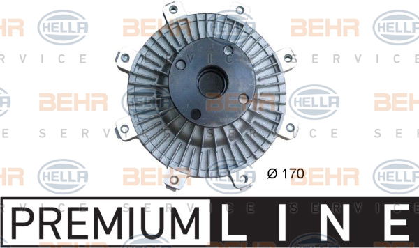 Embrayage, ventilateur de radiateur BEHR HELLA SERVICE *** PREMIUM LINE ***