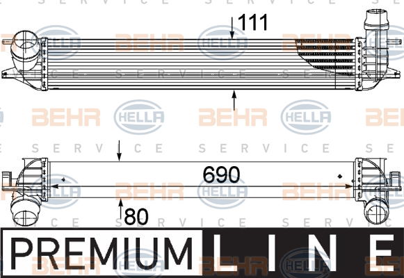 Intercooler, échangeur