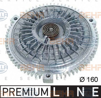 Embrayage, ventilateur de radiateur BEHR HELLA SERVICE *** PREMIUM LINE ***