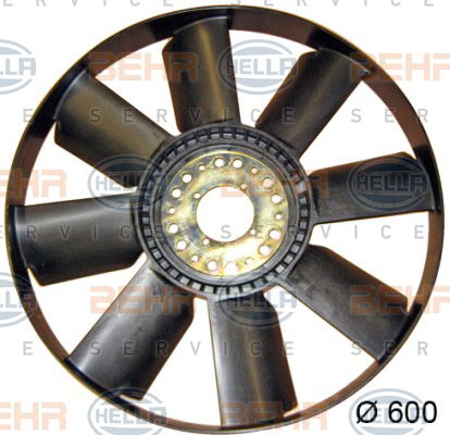 Roue du souffleur, refroidissement  du moteur BEHR HELLA SERVICE *** PREMIUM LINE ***