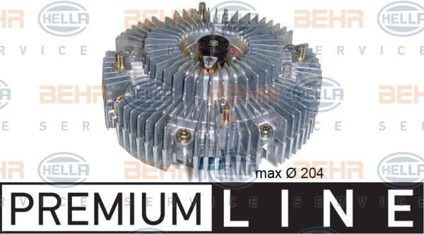 Embrayage, ventilateur de radiateur BEHR HELLA SERVICE *** PREMIUM LINE ***