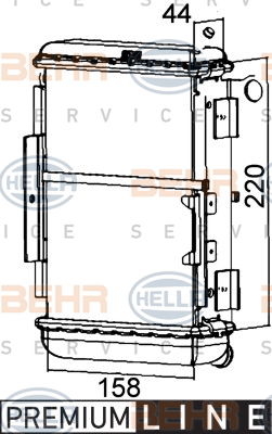 Radiateur, refroidissement du moteur