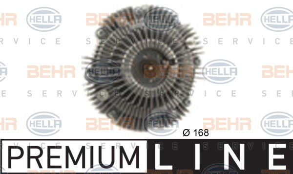 Embrayage, ventilateur de radiateur BEHR HELLA SERVICE *** PREMIUM LINE ***