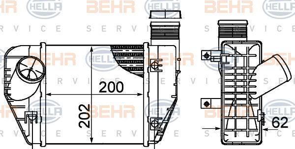 Intercooler, échangeur