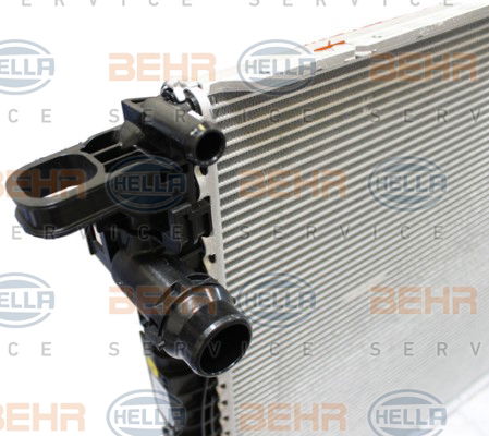 Radiateur, refroidissement du moteur BEHR HELLA SERVICE *** PREMIUM LINE ***