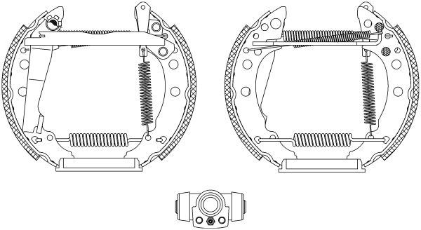 Jeu de mâchoires de frein Shoe Kit Pro