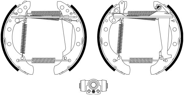 Jeu de mâchoires de frein Shoe Kit Pro