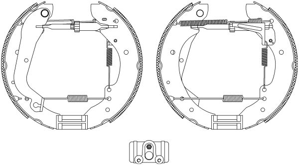 Jeu de mâchoires de frein Shoe Kit Pro