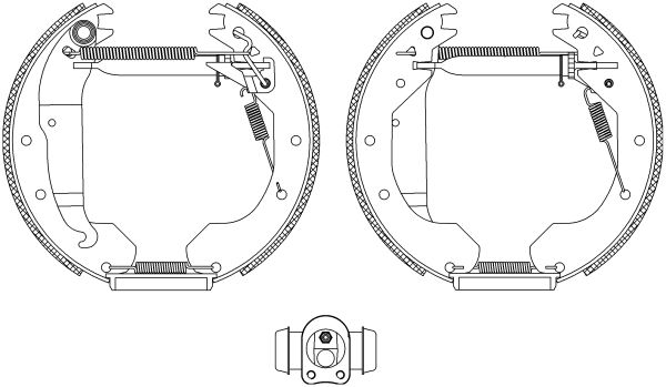 Jeu de mâchoires de frein Shoe Kit Pro