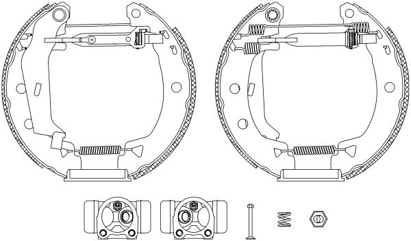 Jeu de mâchoires de frein Shoe Kit Pro