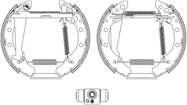 Jeu de mâchoires de frein Shoe Kit Pro