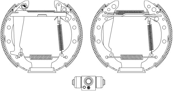 Jeu de mâchoires de frein Shoe Kit Pro