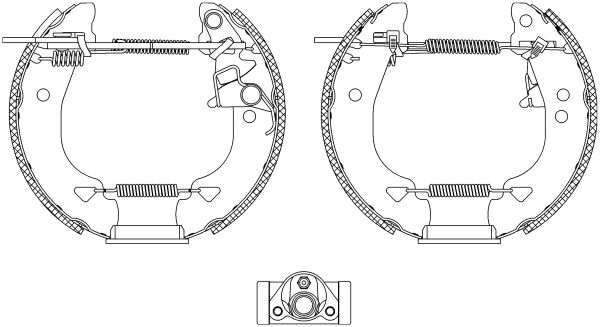 Jeu de mâchoires de frein Shoe Kit Pro