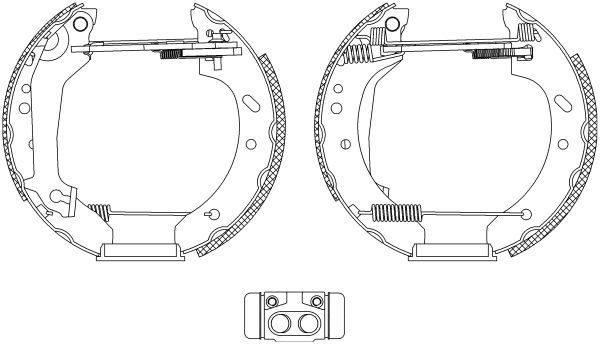 Jeu de mâchoires de frein Shoe Kit Pro