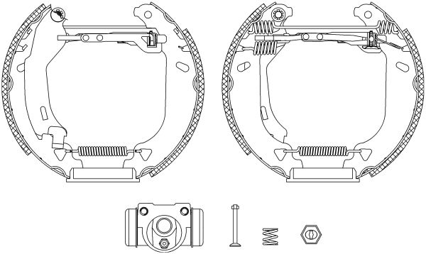 Jeu de mâchoires de frein Shoe Kit Pro