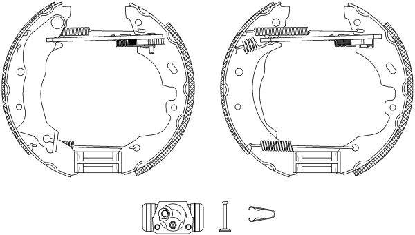 Jeu de mâchoires de frein Shoe Kit Pro