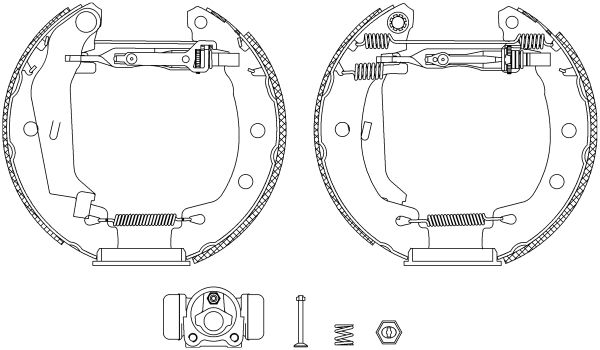 Jeu de mâchoires de frein Shoe Kit Pro