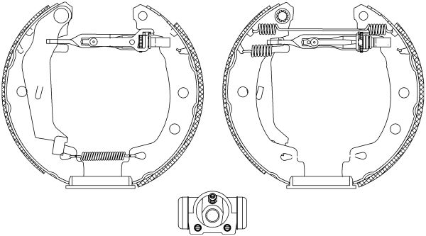 Jeu de mâchoires de frein Shoe Kit Pro